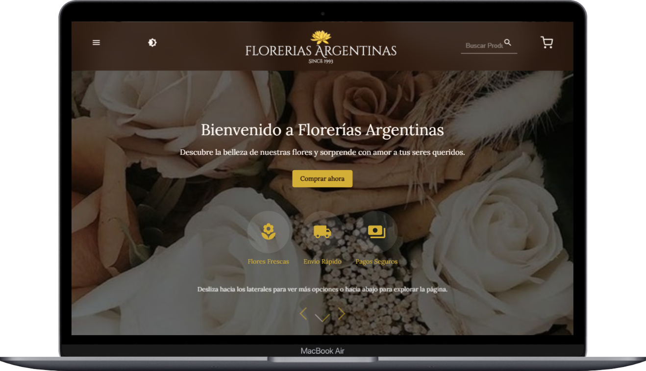 sitio web florerias argentinas